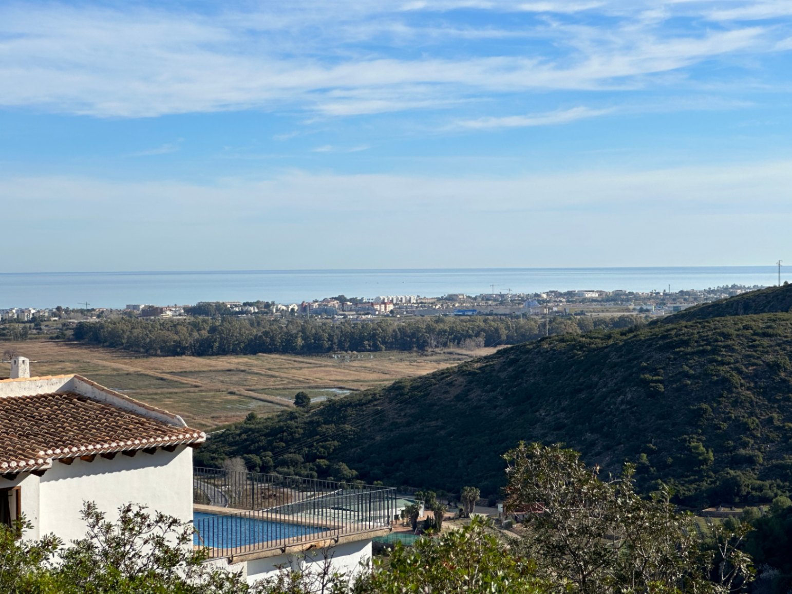Terrain magique avec vue sur la mer à MontePego
